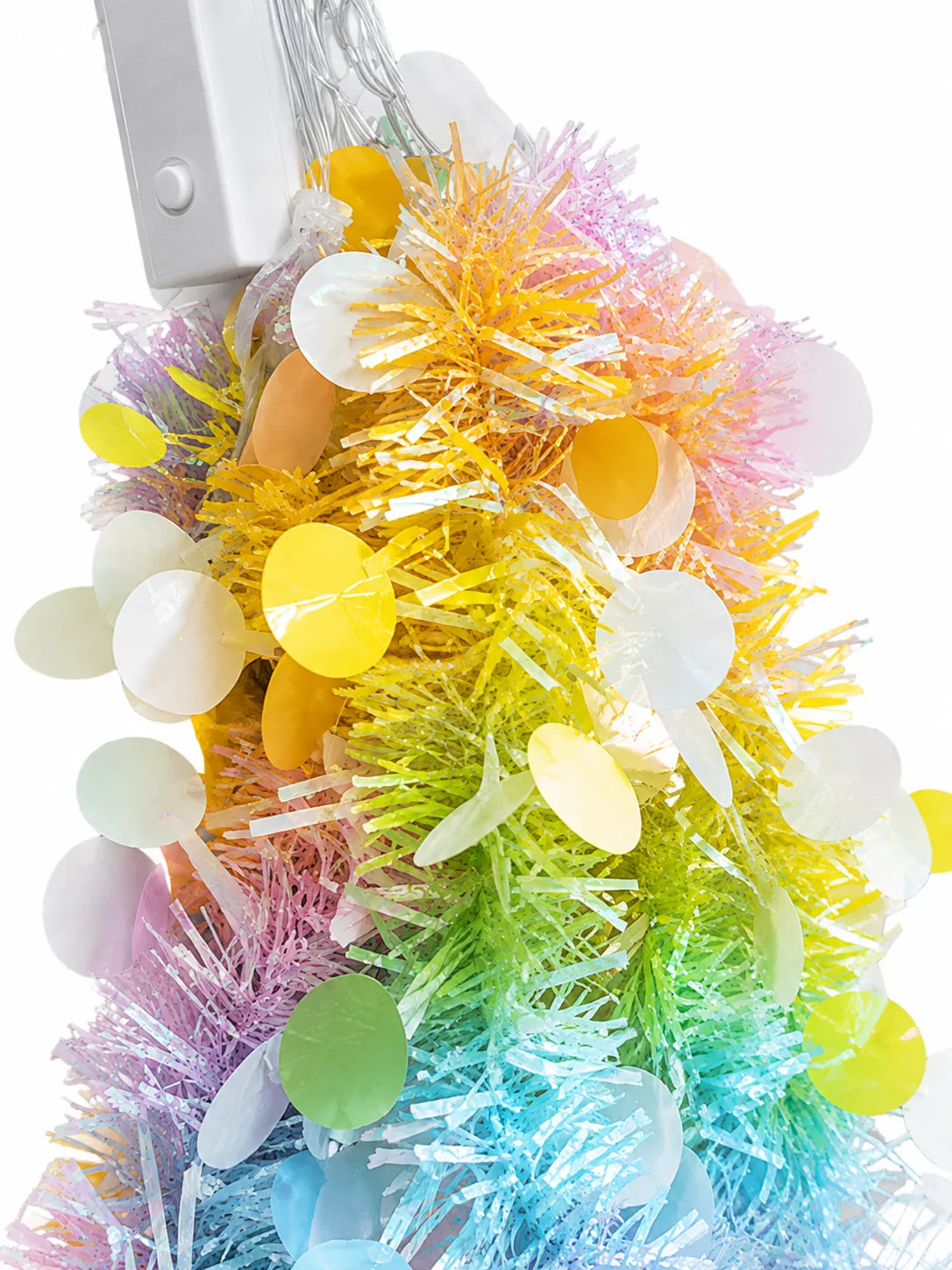 Multicolor LED Decoration Light for Diwali & Ganpati – 10 Ft, 10 Hanging Lines, 2 Ft Drop | Plug-In Festive Light image 2