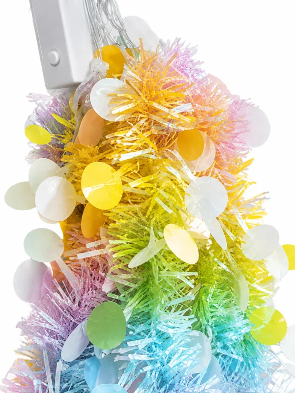 Multicolor LED Decoration Light for Diwali & Ganpati Close-up of multicolor LED decoration light for Diwali and Ganpati